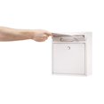 thumbnail image 3 of AdirOffice Boîte aux Lettres Murale Blanche Ultime Moyenne, 3 of 10