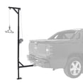 thumbnail image 1 of Kill Shot Hitch Mounted Steel Deer Hoist with Swivel, 500 Pound Capacity, Black, 1 of 8