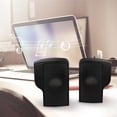 thumbnail image 4 of Xinxinyy Portable Mini USB Stereo Speaker Clip-on for Laptop, Black, 4 of 8
