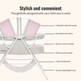 thumbnail image 2 of Dream On Me Karley, Portable, Lightweight, Folding Bassinet, 2 of 6