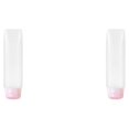 thumbnail image 3 of QualitChoice Travel Bottle Portable Shower Gel Dispensing Container Refillable Leakproof Dispenser Tube Household Organizer 30ML Pink 2Set, 3 of 6