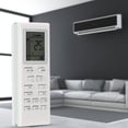 thumbnail image 4 of Contrôleur de Climatiseur, ABS Durable Blanc Télécommande de Climatiseur pour Sanyo Télécommande sur Mesure, 4 of 9