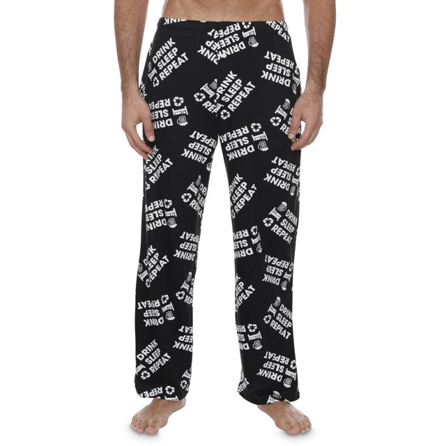 Fun Boxers Mens Show Me The Money Fun Prints Pajama & Lounge Pants