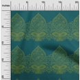 thumbnail image 1 of oneOone Polyester Lycra Fabric Leaves & Floral Block Print Fabric By Yard 56 Inch Wide, 1 of 4