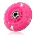 thumbnail image 3 of Maoww Metal Children Scooter Wheel Portable 80mm Replacing Repairing Rollerskate Inline Skate Colorful Wheels Part Component Pink, 3 of 6