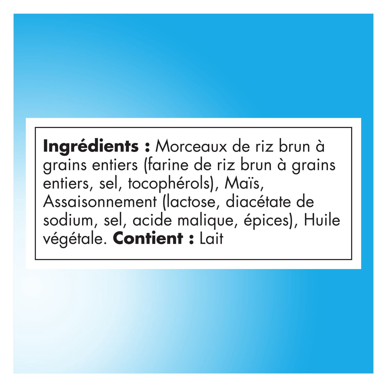 Quaker Crispy Minis Croustilles de riz brun Saveur Sel et vinaigre