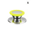 thumbnail image 3 of serony Universal Stainless Steel Anti-scald Pot Cover Knob Household Kitchen Antislip Pan Lid Handle Grip Cookware Kitchenware Green Small, 3 of 9