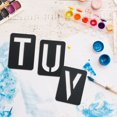 thumbnail image 2 of MesaSe 42pcs Alphabet Letter Stencil Spray Templates for Home Shop, 2 of 8