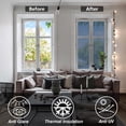 thumbnail image 4 of TACILIP Home Decoration, Reflective Window Film Heat Control Window Tint Self-Adhesive Daytime Window Tint Film For Home And Office, Father's Day Gifts, 4 of 8