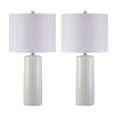 thumbnail image 1 of Signature Design by Ashley Steuben Ceramic Table Lamp in White (Set of 2), 1 of 11