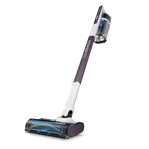 Refurbished Shark IZ370HC PowerPro Cordless Stick Vacuum, Hypervelocity Suction, FloorDetect Technology, Purple