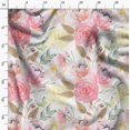 thumbnail image 3 of Soimoi Polyester Crepe Fabric Leaf Floral Print Fabric by The Yard 42 Inch Wide, 3 of 6
