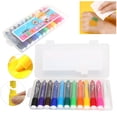 thumbnail image 4 of Silky Crayon, Safe Water-Soluble Crayon, Bright For Paper Glass, 4 of 8