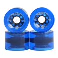 thumbnail image 1 of 4 Pcs Roues de Planche à Roulettes Cruiserboard 78A, Ensemble de Roues de Remplacement, Roulements de Roulements de Remplacement pour Longboard Pennyboard Fishboard, Bleu Foncé, 1 of 8
