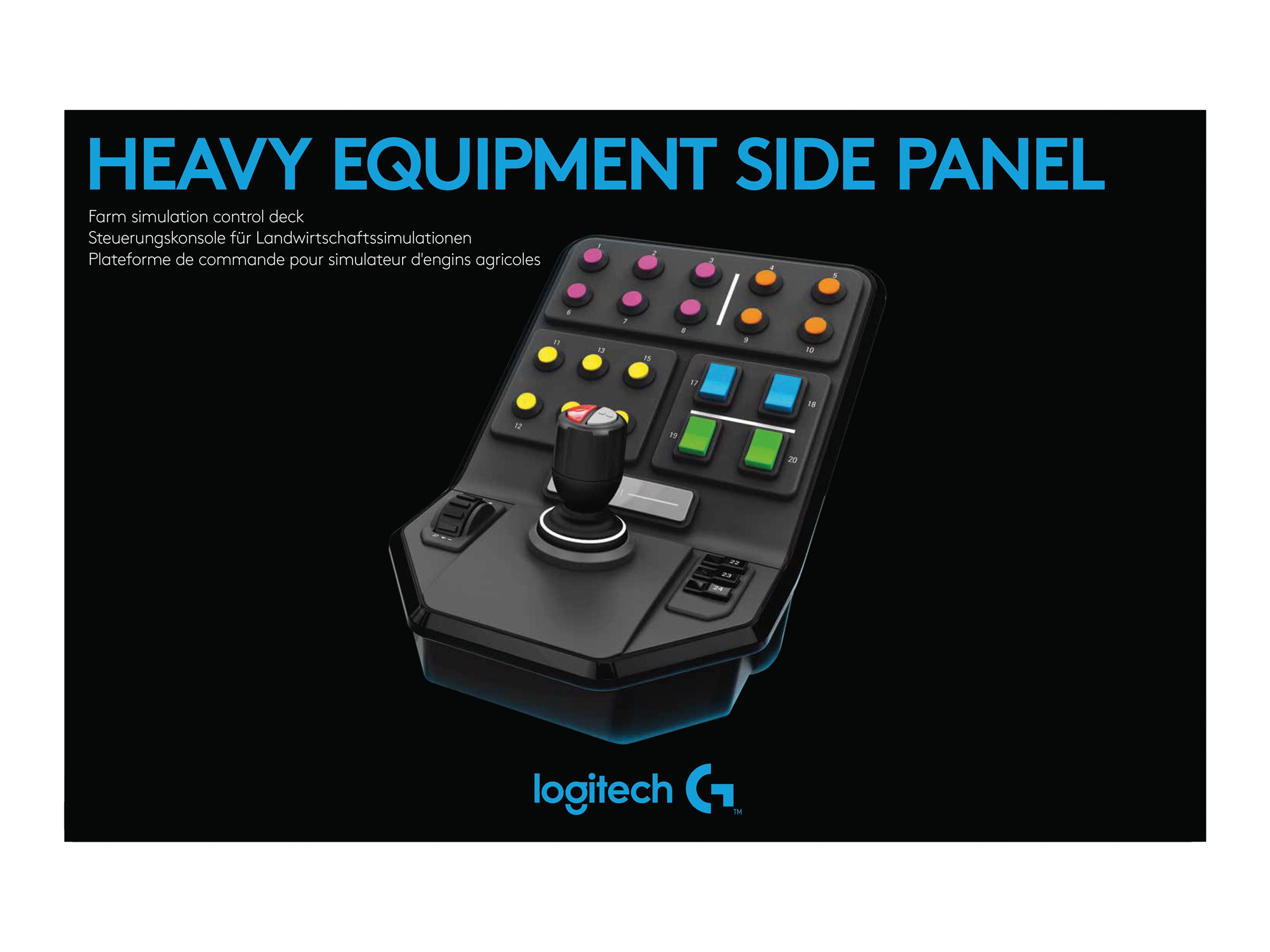 Logitech G Farm Sim Vehicle Side Panel for Farm Simulation