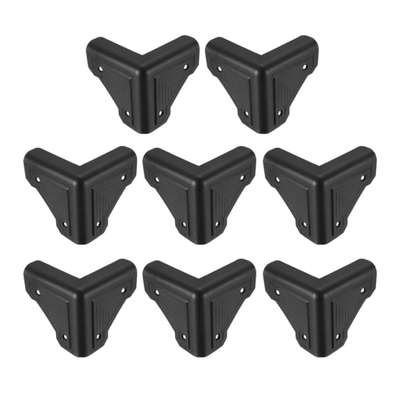 Unique Bargains Protecteurs d'Angle pour Boîte en Plastique Protecteur de Bord 78 x 78 x 73 mm 8 Pcs