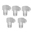 thumbnail image 1 of Air Compressors Elbow, Portable Hose Fittings Pneumatic Electrical Accessories  For Compressor For Conditioner Zinc Alloy, 1 of 8