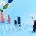 thumbnail image 1 of GOOHOCHY Soporte de exhibición de lápiz labial de maquillaje de plástico transparente con 12 ranuras, soporte de almacenamiento, organizador de cosméticos, 1 of 4