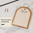 thumbnail image 4 of 5Pcs Nail Art Bags Ins Style Dust-proof Durable Stylish Storage Solution Display Reusable Nail Art Bags, 4 of 10