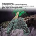 thumbnail image 4 of Reptile Hideout Cave, Comfortable  Durable Resin Reptile Shelter  Slippy  Safe  For Terrarium Decoration, 4 of 8
