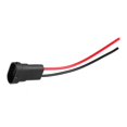 thumbnail image 2 of Wiring Harness Connector, 2Pin Male Anti Melting Copper Wire 5.5in Long Fog Light Adapter Cable  For Headlight, 2 of 8