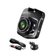 EGNMCR Dashcam 2.4 Inch Car Camera HD 1080P Portable Mini DVR Recorder Dash Cam Loop Recording Night Vision Driving Recorder