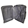 thumbnail image 4 of Police Imprint Hardside Expandable Wheeled Bag Travel Luggage, Carry-On 21-Inch, Black, 4 of 6
