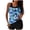 Light Blue-tankini swimsuits women padded, variant on Brnmxoke Swimsuits for Older Women Tankini Loose Fit 2 Piece Tummy Control Bathing Suits Floral Printed Swimwear Beach Outfits with Boy Shorts Modest Light Blue,L