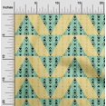 thumbnail image 1 of oneOone Silk Tabby Fabric Stripe|Diamond & Triangle Geometric Print Sewing Fabric BTY 42 Inch Wide, 1 of 4