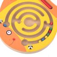 thumbnail image 4 of Wooden Maze Puzzle Interactive Maze Beads On Board Game Educational Intellectual Kids Toy Puzzle Game Pen Gift, 4 of 8