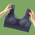 thumbnail image 3 of fastboy Soft Wirefree Zero-Restraint Tanks Tops Correct Posture With Comfort And Style Breathable And Soft royal blue 3XL, 3 of 6
