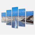 thumbnail image 2 of Beautiful Desert Road Israel - Landscape Canvas Art Print, 2 of 3