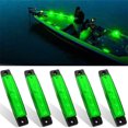 thumbnail image 1 of 5PCS Marine Lights 12V Waterproof Navigation Lights, Anti Collision, , All Weather, Easy Install, Small Size, 120lm, Suitable For Ships, Boats, Kayaks, 1 of 6