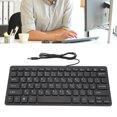 thumbnail image 1 of Arabic Keyboard, Wired USB Connection 78 Keys Russian Arabic Wired Keyboard Portable Compact Keyboard with Ergonomic Button for Computer Desktop PC, 1 of 8
