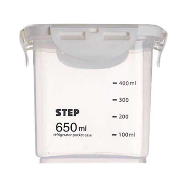 Bigersell Cereal Containers Storage, Airtight Food Storage Container with Lids, Plastic Dry Food Canisters for Flour & Sugar Canister Kitchen Pantry Organization and Storage B One Size