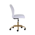 thumbnail image 3 of Mainstays Plush Velvet Office Chair, 3 of 9