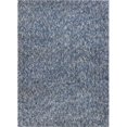 thumbnail image 1 of HomeRoots 353418 27 x 45 in. Polyester Indigo & Ivory Heather Area Rug, 1 of 1