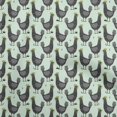 thumbnail image 1 of oneOone Polyester Spandex Mint Fabric Rooster Cock Craft Projects Decor Fabric Printed By The Yard 56 Inch Wide-RY, 1 of 4