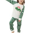 thumbnail image 3 of Opperiaya Parent-Child Xmas Nightclothes Round Neck Tops Trousers / Romper, 3 of 6