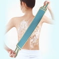 thumbnail image 1 of Birdeem Exfoliating Back Scrubber with Handles, 23 Inch Double-Sided Back Exfoliator Body Scrub Towel, Exfoliating Washcloth Bath Tool for Use in Shower, Back Washer To Deep Clean Your Skin- Blue, 1 of 9