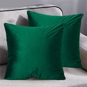 Czzoypi Linen Pillow Cushion, Decorative Throw Pillow for Sofa Bed Living Room, Modern Large Backrest Lumbar Support Pillow for Office Bedside Chair, Green