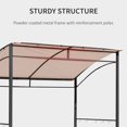 thumbnail image 3 of Outsunny 7'x5' BBQ Gazebo, 3 of 9