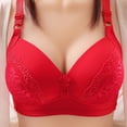 thumbnail image 1 of UPPADA Winter Clearance Plus Size Front Button Bras for Women Sports Bras Full Coverage Soft Sleep Wirefree Bras Push Up Bra Seamless Comfort Supportive Bras Plus Size Everyday Bra, 1 of 3