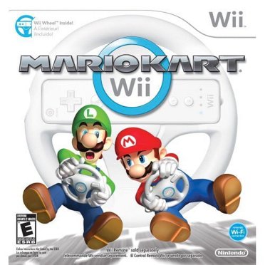 Mario Kart Wii Reconditionnée avec Roues Wii