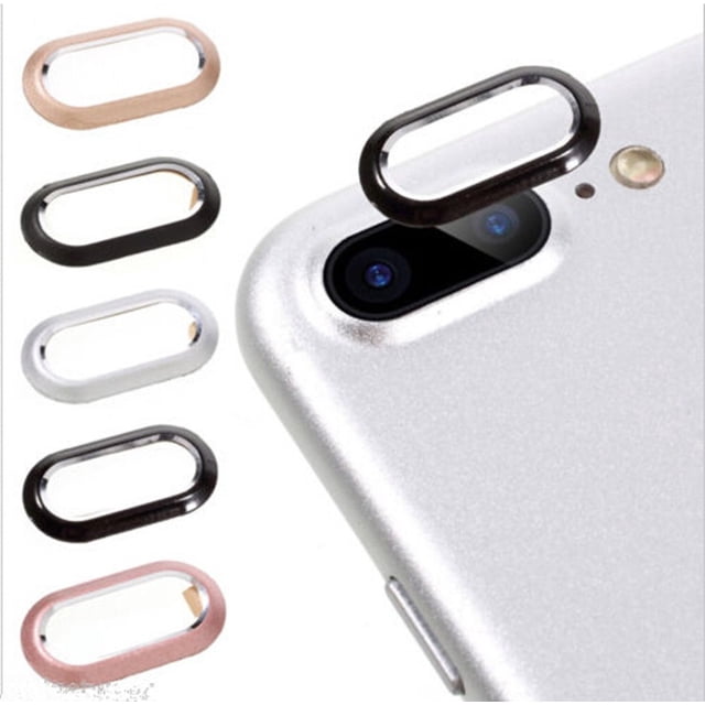 Bague de Protection de Caméra en Alliage d'Aluminium pour iPhone X 7 8 Plus Protection de Caméra Arrière