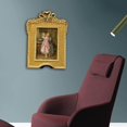 thumbnail image 1 of Picture Frames Crafts Desktop Wall Hanging Photo Frame Picture Display Decors Desktop Gold Vintage Ornament Ornate Resin Photo Frame, 1 of 9