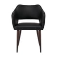 thumbnail image 4 of Plata Décor Import Inc Conference Chair (PU) in Black Set of 2 for Dining Area, 4 of 5