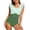 Green, variant on Gubotare Teen Swimsuits for Girls Children Girl's One-Piece Swimwear Surfing Swimsuit Square Neck Print Beachwear Size 13-14 (Purple,13-14 Years)