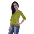 thumbnail image 4 of Moomaya Haut Péplum en Coton pour Femmes Tunique en Coton à Col en V Blouse Ethnique, 4 of 6