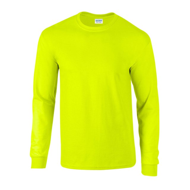 Gildan Adult Ultra Plain Cotton Long-Sleeved T-Shirt